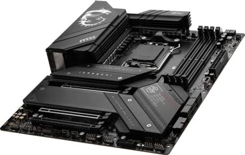 MSI MPG X670E Carbon WiFi Mainboard, ATX - Unterstützt AMD Ryzen 7000 Serie Prozessoren, AM5-18 Duet Rail 90A Power Stage, DDR5 Memory Boost 6600+MHz/OC, 2 x PCIe 5.0 x16, 2 x M.2 Gen5, Wi-Fi 6E Bild 8