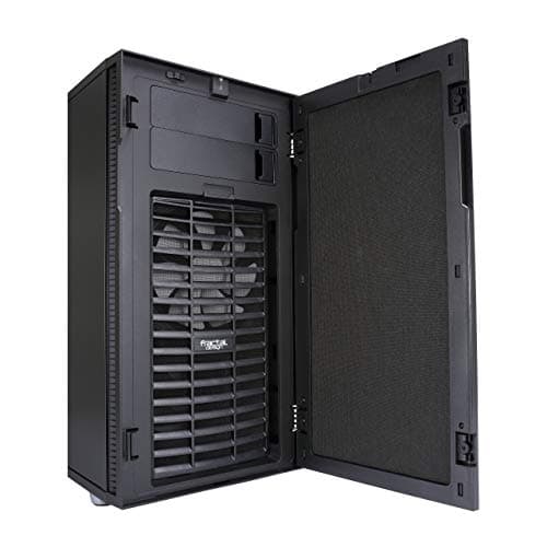 Fractal Design Define R5 Mid-Tower Gehäuse – Schalldämmung, Flexibles Design, USB 3.0 Frontanschlüsse, Schwarz schwarz Black Pearl Bild 8