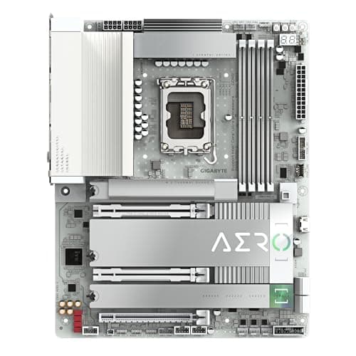 GIGABYTE Z890 AERO G Motherboard - Unterstützt Intel Core Ultra (Serie 2) CPUs, 16+1+2 Phasen VRM, bis zu 8800MHz DDR5 (OC), 1xPCIe 5.0 + 4xPCIe 4.0, Wi-Fi 7, 2.5GbE LAN, Thunderbolt 4 Bild 4