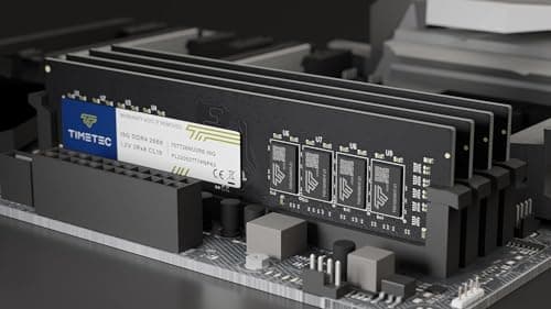 Timetec 32 GB KIT (2 x 16 GB) DDR4 2666 MHz (PC4-2666V) PC4-21300 UDIMM Desktop-RAM – Non-ECC Unbuffered, 288 Pin, 1,2 V, CL19 DIMM-Speichermodul 32GB(2x16GB) Bild 8