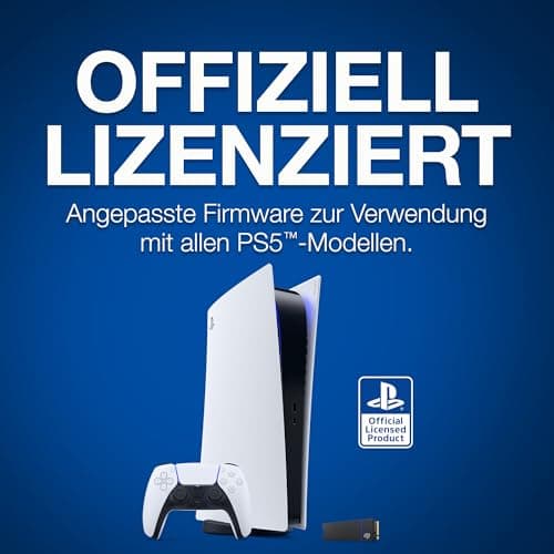 Seagate Game Drive M.2 SSD 1TB, Interne Solid State Drive für PS5, PCIe der 4. Gen., NVMe 1.4, bis zu 7300 MB/s mit Kühlkörper, Data Rescue Service (ZP1000GP3A2001) Bild 4