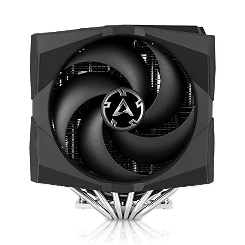 ARCTIC Freezer 50 (inkl. A-RGB Controller) - Multi-kompatibler Dual-Tower-CPU-Kühler mit A-RGB, CPU-Kühler für AMD & Intel, 2 druckoptimierte Lüfter, 6 Heatpipes, inkl. MX-4, LGA1700 kompatibel Bild 8