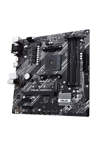ASUS Prime A520M-A II/CSM Mainboard Sockel AM4 (AMD Ryzen, Micro-ATX, M.2, 1Gbit/s-Ethernet, SATA 6Gbit/s, USB 3.2 Gen 2 Typ-A) M-A II/CSM Prime A520 Bild 3