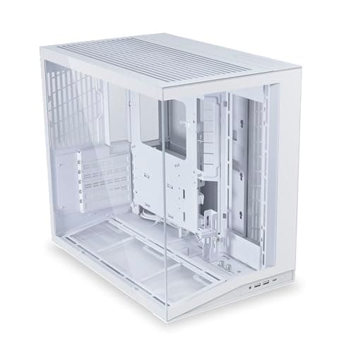 Lian Li O11 Dynamic Mini V2 PC-Gehäuse Weiß | Kompakter ATX Midi-Tower mit Zwei-Kammer-Design, Tempered Glass und modularem Aufbau V2 Weiß Bild 6