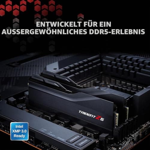 G.Skill Trident Z5 64GB Kit DDR5 (2x32GB) 6000Mhz, CL32, F5-6000J3238G32GX2-TZ5K Bild 4