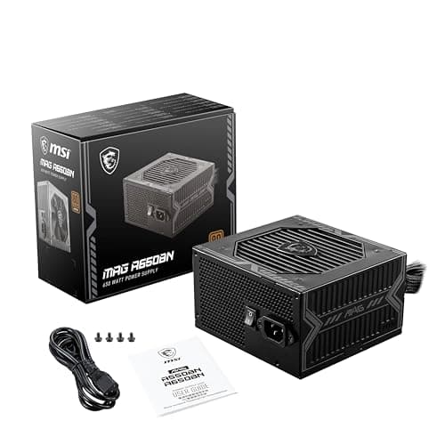 MSI MAG A650BN Netzteil, EU-Stecker - 650W, 80 Plus Bronze Zertifiziert, ATX-Netzteil, 12V Single-Rail, DC/DC-Spannungswandler-Design, 120mm Lüfter - 5 Jahre Garantie Bild 4