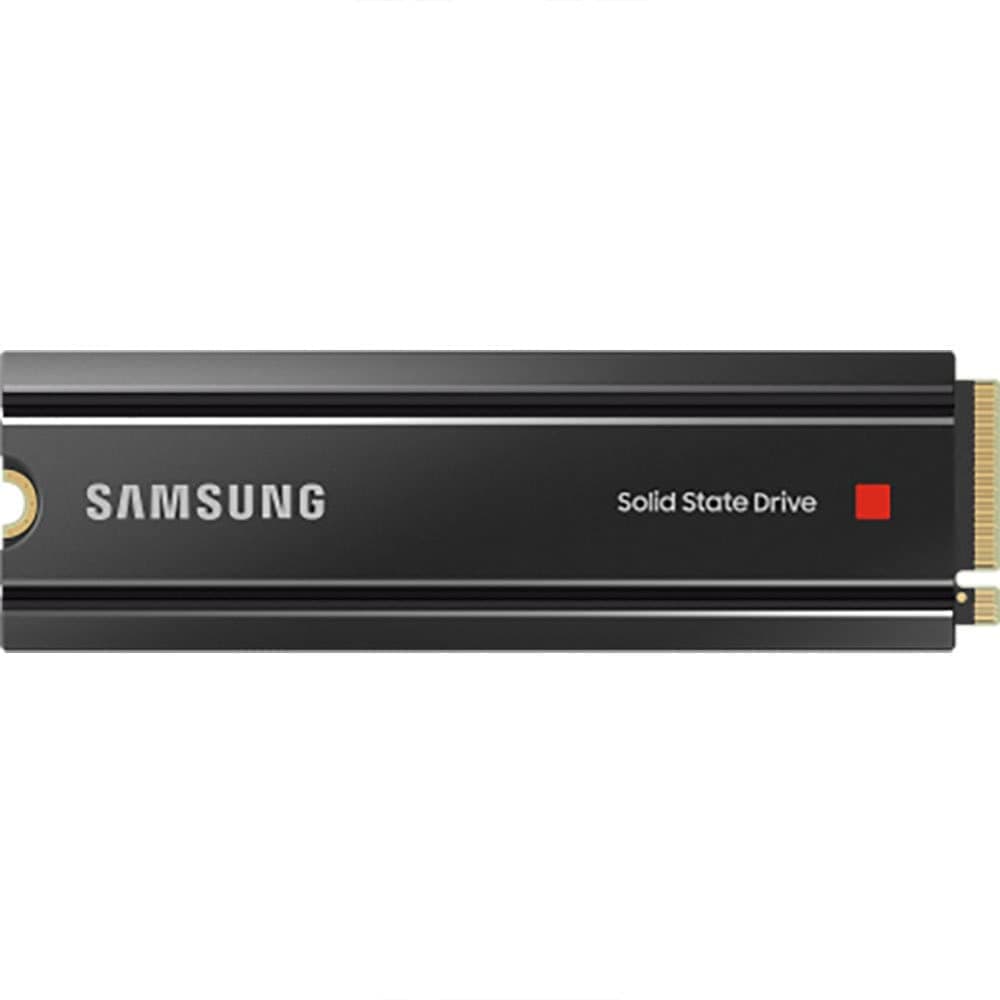 Samsung 980 PRO NVMe M.2 SSD mit Heatsink, 2 TB, PCIe 4.0, 7.000 MB/s Lesen, 5.000 MB/s Schreiben, Interne SSD mit Kühlkörper für Konsolen-Gaming, MZ-V8P2T0CW Bild 2