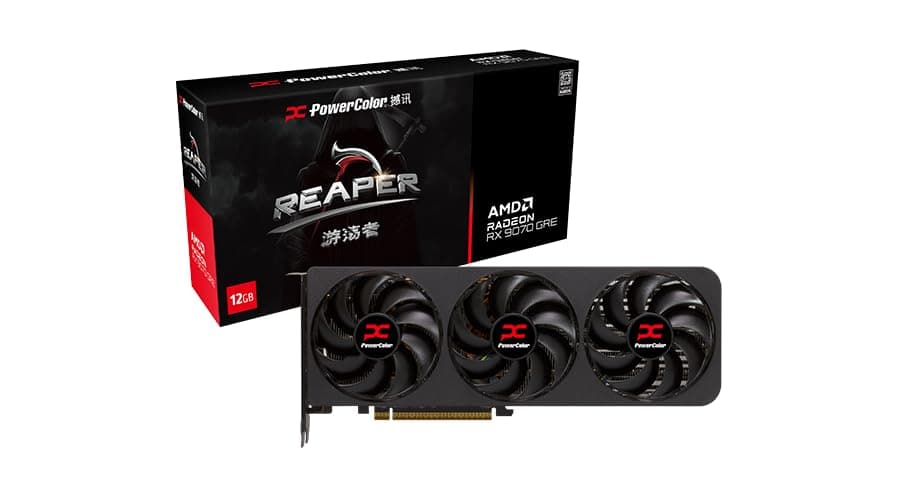 RX 9070 GRE 12GB PowerColor Reaper