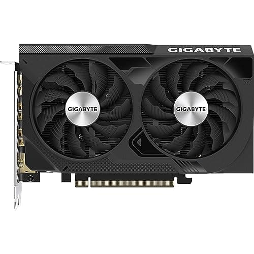 Gigabyte NVIDIA GeForce RTX 4060 WINDFORCE OC Graphics Card - 8GB GDDR6, 128-bit, PCI-E 4.0, 2475MHz Core Clock, 2x DP 1.4, 2x HDMI 2.1a, NVIDIA DLSS 3 - GV-N4060WF2OC-8GD Bild 6
