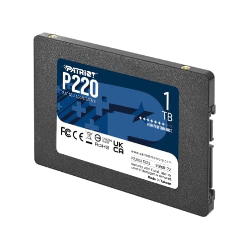 Patriot Memory P220 Internes Solid State Drive 1TB SSD SATA 3 2,5 Zoll Bild 4