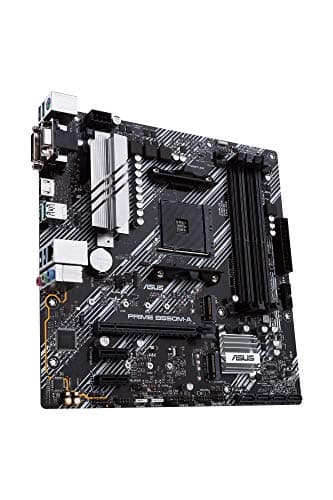 ASUS Prime B550M-A/CSM AMD AM4 (3rd Gen Ryzen™) microATX Commercial Motherboard (PCIe 4.0, ECC-Speicher, 1 GB LAN, HDMI 2.1/D-Sub, 4K @ 60HZ, TPM, ASUS Control Center Express) Bild 8