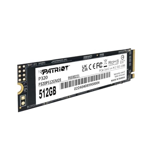 Patriot P320 512GB Interne SSD - NVMe PCIe Gen 3x4 - M.2 2280 - Solid State Drive - P320P512GM28 Bild 6