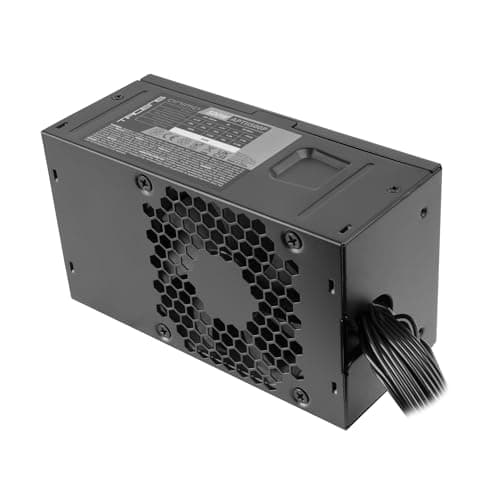 Tacens Anima APTII500P, TFX-Netzteil, 500W Leistung, Ultrakompaktes Design, 85% Effizienz, SMD-Technologie, 80mm Lüfter, Professionelles PC-Netzteil mit Flachkabeldesign, Schwarz Bild 4