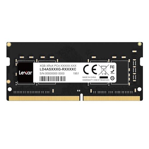 Lexar SODIMM RAM DDR4 8GB 3200 MHz, DRAM Speicher SODIMM 260-Pin, Speichermodul SO-DIMM mit hoher Leistung, Speicher für Laptops/Notebooks, CL22-22-22-52, 1,2V 1x8GB Bild 2