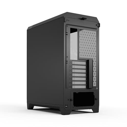 Fractal Design Meshify 3 Ambience Pro RGB Black TG Light Tint - Gaming Computer-Gehäuse – Facetten-Mesh-Front – Gen 2 ARGB Beleuchtung via Adjust Pro Hub – DREI RGB Momentum 14 Lüfter enthalten Meshify 3 Ambience Pro RGB Schwarz Bild 6
