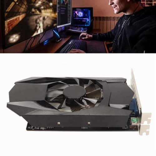 Vikye DDR5-Grafikkarte, Computer-Grafikkarten Unterstützen DirectX 11 PCI Express X16 2.1 Gaming-Grafikkarten, 4 GB 128 Bit 1000 MHz Kernfrequenz Bild 8