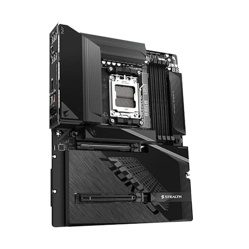 GIGABYTE B850 AORUS Stealth AMD AM5 ATX Motherboard, unterstützt AMD Ryzen 9000/8000/7000 Series Prozessoren, DDR5, 14+2+2 Power Phase, 4X M.2, PCIe 5.0, USB-C, WIFI7, 5GbE LAN, EZ-Latch, 5 Jahre Bild 6