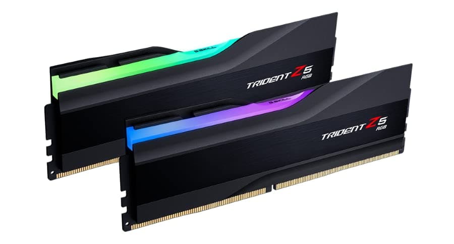 G.SKILL 32GB DDR5 Trident Z5 RGB 5600MHz CL36 Dual Channel Kit 2X 16GB Schwarz Bild 6
