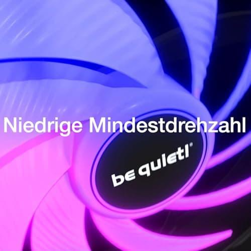 be quiet! Light Wings LX 140mm PWM White Lüfter, Enthält 3 Lüfter, Beleuchteter Hub und mattierte Lüfterblätter, vielzählige Farben und Effekte, ARGB-Kabel mit Möglichkeit zur Reihenschaltung Bild 6