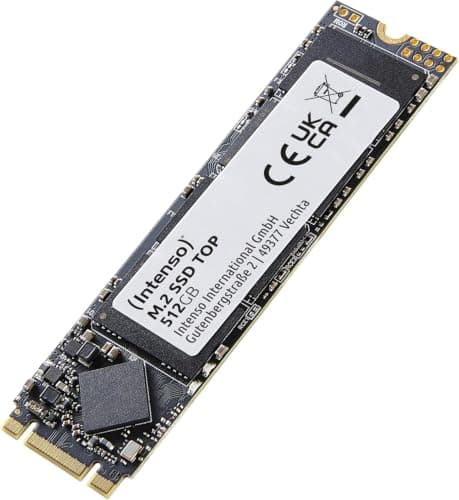 Intenso Interne M.2 SSD SATA III Top, 512GB, 550MB/Sekunde, Festkörper-Laufwerk Bild 4