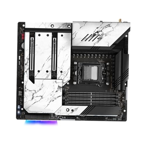 for X670E Motherboard Unterstützung 9900X 8700F 7900X3D 7800X3D 7500F CPU DDR5 7800MHz M.2 EATX X670 AM5 Bord for ASRock, Replacement Part Bild 4