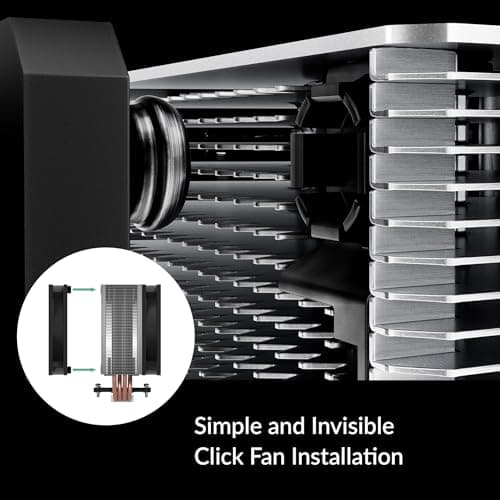 ARCTIC Freezer 36 CO - CPU Kühler mit Push-Pull für Intel & AMD, Single-Tower, zwei druckoptimierte 120 mm P-Lüfter, Doppeltes Kugellager, 200–1800 rpm, 4 Heatpipes, inkl. MX-6 Wärmeleitpaste Bild 6