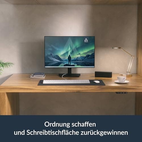 ARCTIC Senza AI 370: Lautloser PC, Unter-Tisch-Montage, Passive Kühlung, Leistungsstark, AMD Ryzen AI 9 HX 370, Copilot+ PC, 32 GB LPDDR5X, 1 TB SSD, USB4, 2,5G LAN, Wi-Fi 7, Windows 11 Pro Bild 6