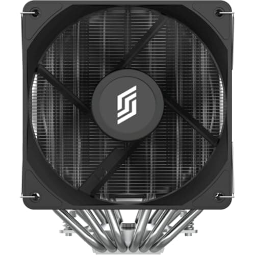 Titan Performance CPU-Luftkühler, Dual-Tower, 6 Kupfer-Heatpipes, 2x 120mm PWM Lüfter mit Hydro-Lager, TDP bis 265W, Kompatibel mit Intel LGA 115X/1200/1700/1851 und AMD AM4/AM5 Bild 4