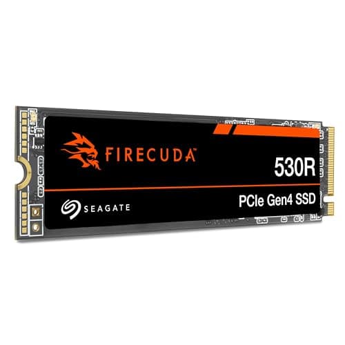 Seagate FireCuda 530R NVMe SSD 2TB, Für PS5/PC, M.2 PCIe Gen4 ×4 NVMe 1.4, bis zu 7.400 MB/s, 3D TLC NAND, 5.050TBW, inkl. Data Rescue Service (ZP2000GM3A063) Bild 4