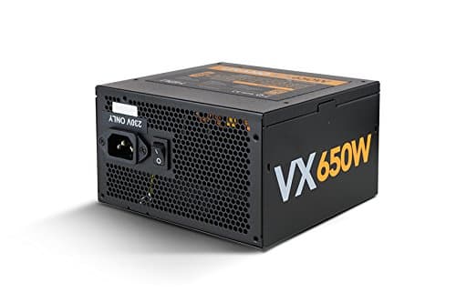NOX XTREME PRODUCTS Urano VX 650W ATX PC-Netzteil – 80 PLUS Bronze, leiser 120mm Lüfter, flache Kabel, zuverlässige Stromversorgung für Gaming-PCs URANO VX 650 BRONZE Bild 3