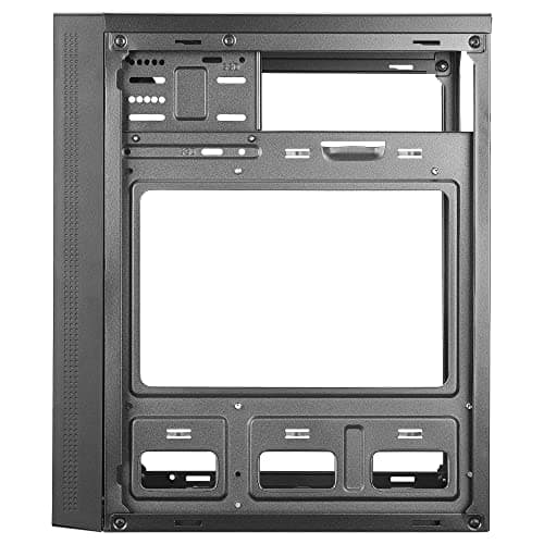 Tacens Anima AC5, Kompaktes Micro ATX PC Gehäuse, Front Mesh Kühlung, USB 3.0, Schwarz Bild 8