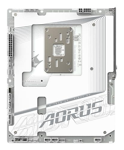 GIGABYTE B850 AORUS Stealth Ice Mainboard – Unterstützt AMD Ryzen 9000 Serie CPUs, digitales 14+2+2 Phasen VRM, bis zu 8200 MHz DDR5 (OC), 2 x PCIe 5.0 + 2 x PCIe 4.0 M.2, Wi-Fi 7, 5 GbE LAN Bild 6