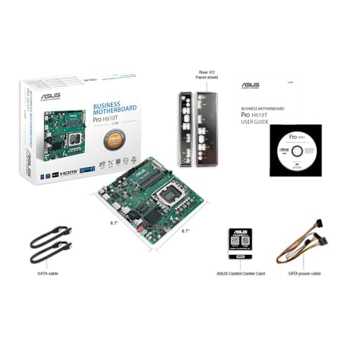 ASUS PRO H810T-CSM Business Mainboard Sockel Intel LGA 1851 (Thin Mini-ITX, PCIe 5.0 M.2, DDR5 SO-DIMM, Q-LED Core, COM-Debug Header, Control Center Express) Bild 8