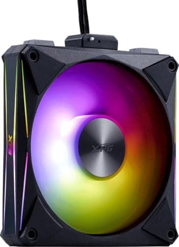 XPG L?fter HURRICANE MAG 120 120mm ARGB PWM Fan 4er Pack BK retail (75261543) Bild 7