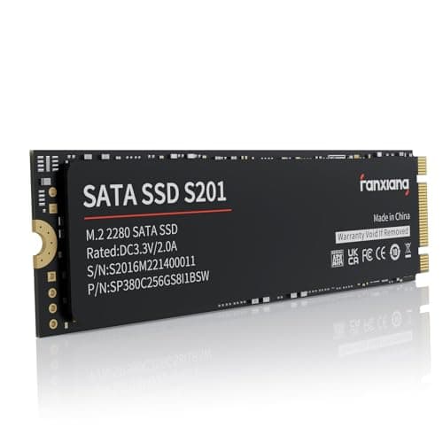 fanxiang S201 M.2 SATA SSD Interne Festplatte M.2 2280 SATA III, 550MB/s Lesen, 420MB/s Schreiben, mit SLC Cache und TLC 3D-NAND, ideal für Notebook, Ultrabook und Tragbare Geräte (128GB)