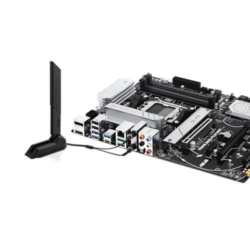 ASUS Prime B650-PLUS WiFi Gaming Mainboard Sockel AMD AM5 (ATX, DDR5, PCIe 5.0 M.2, WiFi 6E, DisplayPort, HDMI, SATA 6 Gbps, BIOS Flashback, Thunderbolt 4 Header, Aura Sync) Bild 7