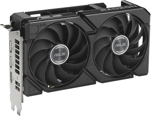 ASUS Dual Radeon RX9060XT 16G GDDR6 Gaming Grafikkarte (AMD Radeon RX9060XT, AMD RDNA 4 Architektur, 2,5-Slot Design, DUAL BIOS, PCIe 5.0, 1x HMDI 2.1b, 2X DisplayPort 2.1a, DUAL-RX9060XT-16G) Bild 5