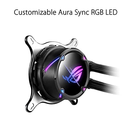 ASUS ROG STRIX LC II 280 ARGB All-in-One CPU-Wasserkühlung (Aura Sync, zwei adressierbare ROG-140mm-Radiatorlüfter) Bild 8