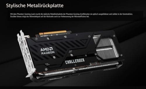 ASRock VGA RX9070 CL 16G, AMD, RX9070, 16 GB, GDDR6, 256BIT, 2HDMI+2DP (3 Lüfter) Bild 4