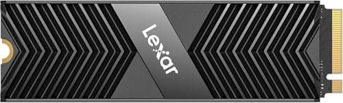 Lexar SSD NM800 Pro 8 TB Professionell PCIe Gen4 NVMe M.2 2280 mit Kühlkörper, bis zu 7.000 MB/s Lesen und 6.600 MB/s Schreiben, interne SSD für PS5, Spiele und Kreativität, Schwarz Bild 2