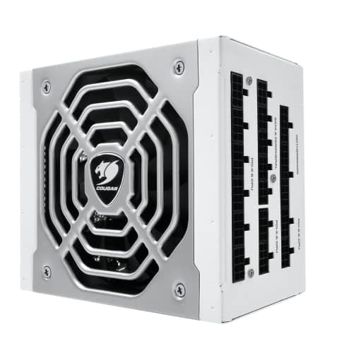 COUGAR Gaming | Stromversorgung PC Gaming | POLAR1200 80 PLUS PLATINIUM 1200 W – Leistung 1200 W – HDB Lüfter – Null-Rauschmodus – LLC-Struktur, DC-DC – Anschlüsse PCIe und CPU