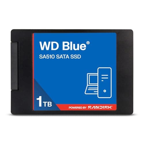 WD Blue SA510 2,5”/7mm SATA SSD interner Speicher 1 TB (bis zu 560 MB/s, 3D NAND, Acronis True Image, SANDISK Dashboard) Bild 2