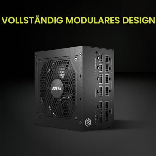 MSI PSU Mag A650GL 80 Plus, Gold, komplett modular 650 W MAG A650GL Bild 6