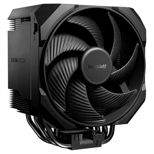 be quiet! Dark Rock 6 Luftkühler, Hohe CPU-Kühlleistung, Semi-Passiver Quiet-Modus, 6 Hochleistungs-Heatpipes, Silent Wings 135mm‑PWM‑Lüfter, Hohe Kompatibilität Mit RAM- Und VRM-Kühlern