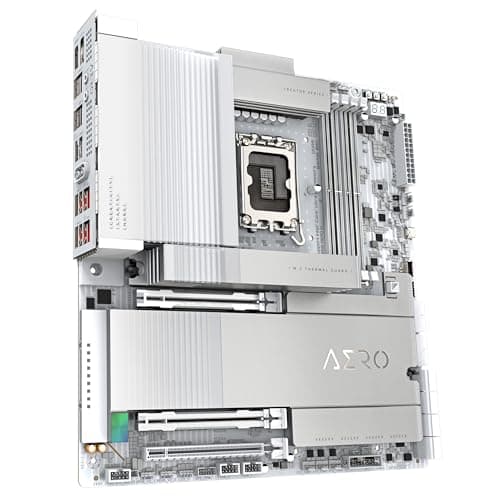 GIGABYTE Z890 AERO D Motherboard - Unterstützt Intel Core Ultra (Serie 2) CPUs, 16+1+2 Phasen VRM, bis zu 9500MHz DDR5 (OC), PCIe 5.0 M.2, Wi-Fi 7, Thunderbolt 5 Bild 6