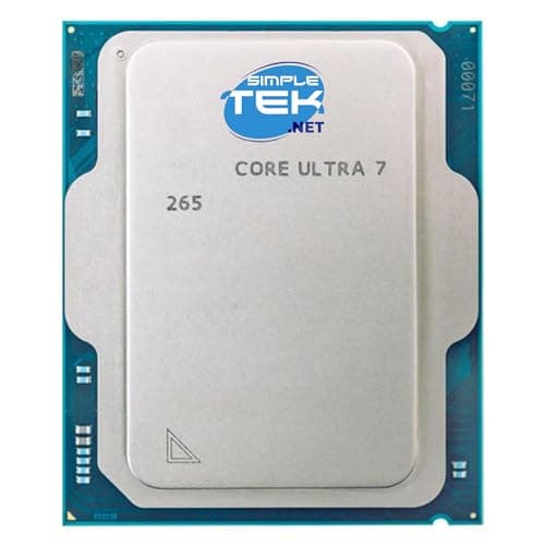 SIMPLETEK - Core Ultra 7 265 Prozessor (Serie 2) - 20 Core / 20 Threads - Bis zu 5,30 GHz - LGA 1851 - Boxed Version mit Kühlkörper im Lieferumfang enthalten Bild 4