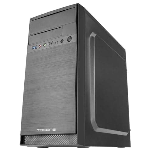 Tacens Anima AC4 - PC Gehäuse, Mini Tower, microATX, Aluminiumoberfläche, USB 3.0 Bild 6