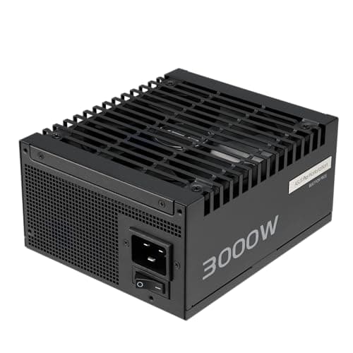 ASUS Pro WS 3000W Platinum Workstation Netzteil (3000 Watt, unterstützt bis zu Vier GeForce RTX 5090 Grafikkarten, ATX 3.1 kompatibel, PCIe 5.1 mit 12V-2x6-Anschlüssen, 80 Plus Platin Zertifiziert) Bild 8