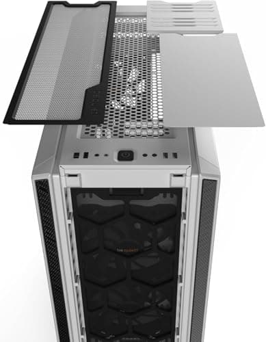 be quiet! Silent Base 802 White PC-Gehäuse, 3X Pure Wings 140mm, 2 austauschbare Top- und Frontcover, entkoppeltes Mainboardtray Bild 8