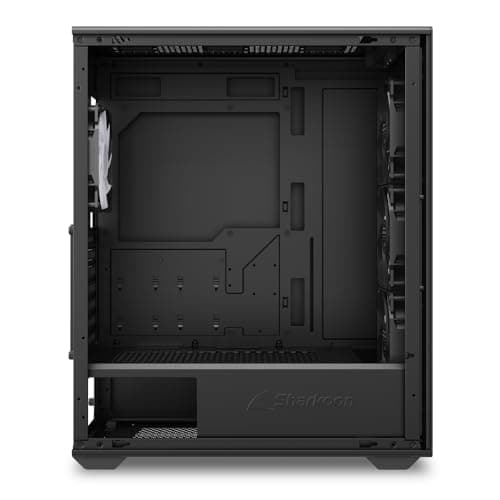Sharkoon VK4 Rainbow Schwarz, ATX PC-Gehäuse Bild 6